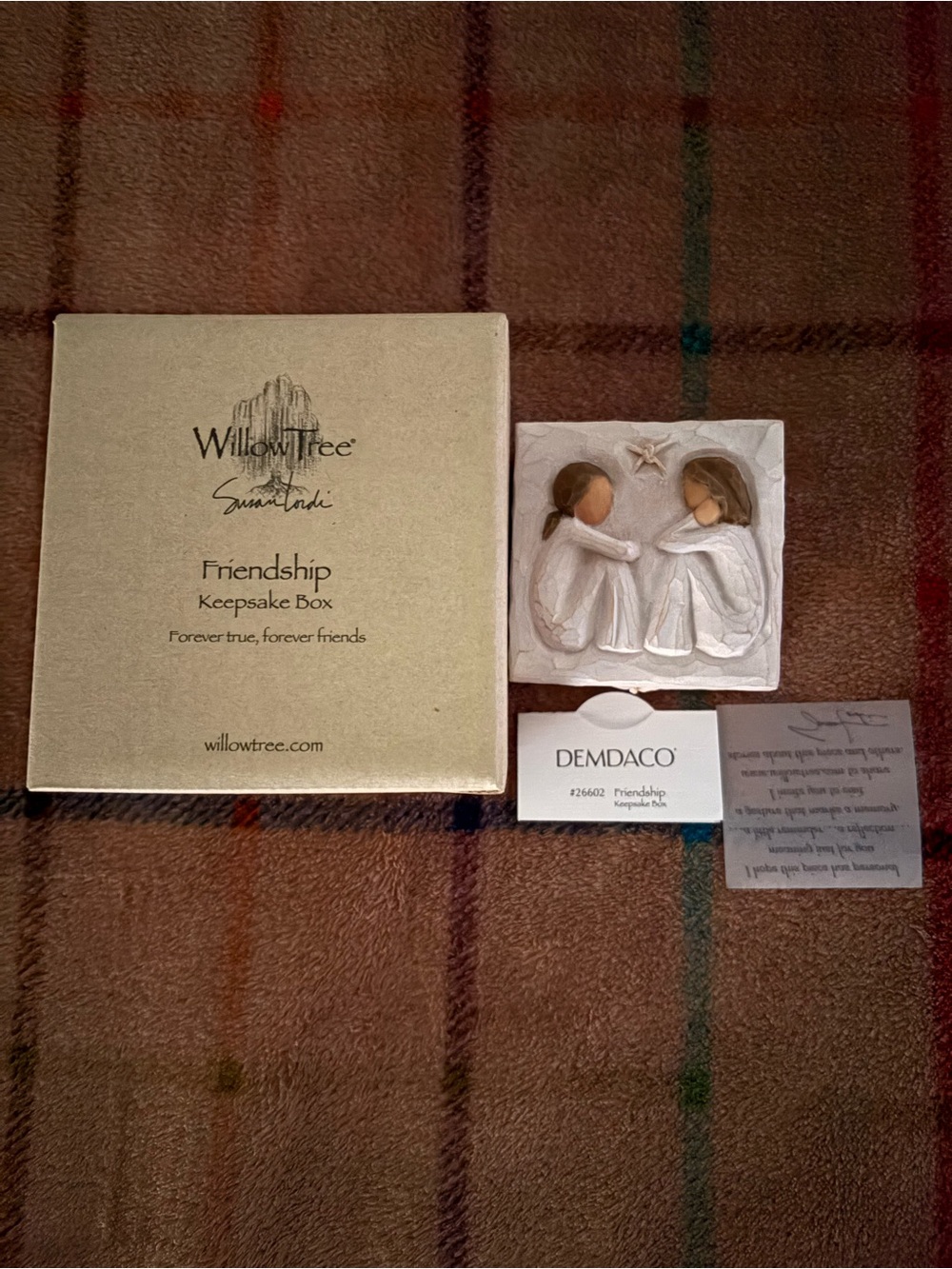 Willow Tree "Friendship" Keepsake Box